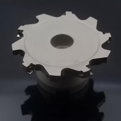 Titanium 2 Flute End Mill Untuk Aluminium Form Relied Cutter CNC Tungsten Carbide Milling